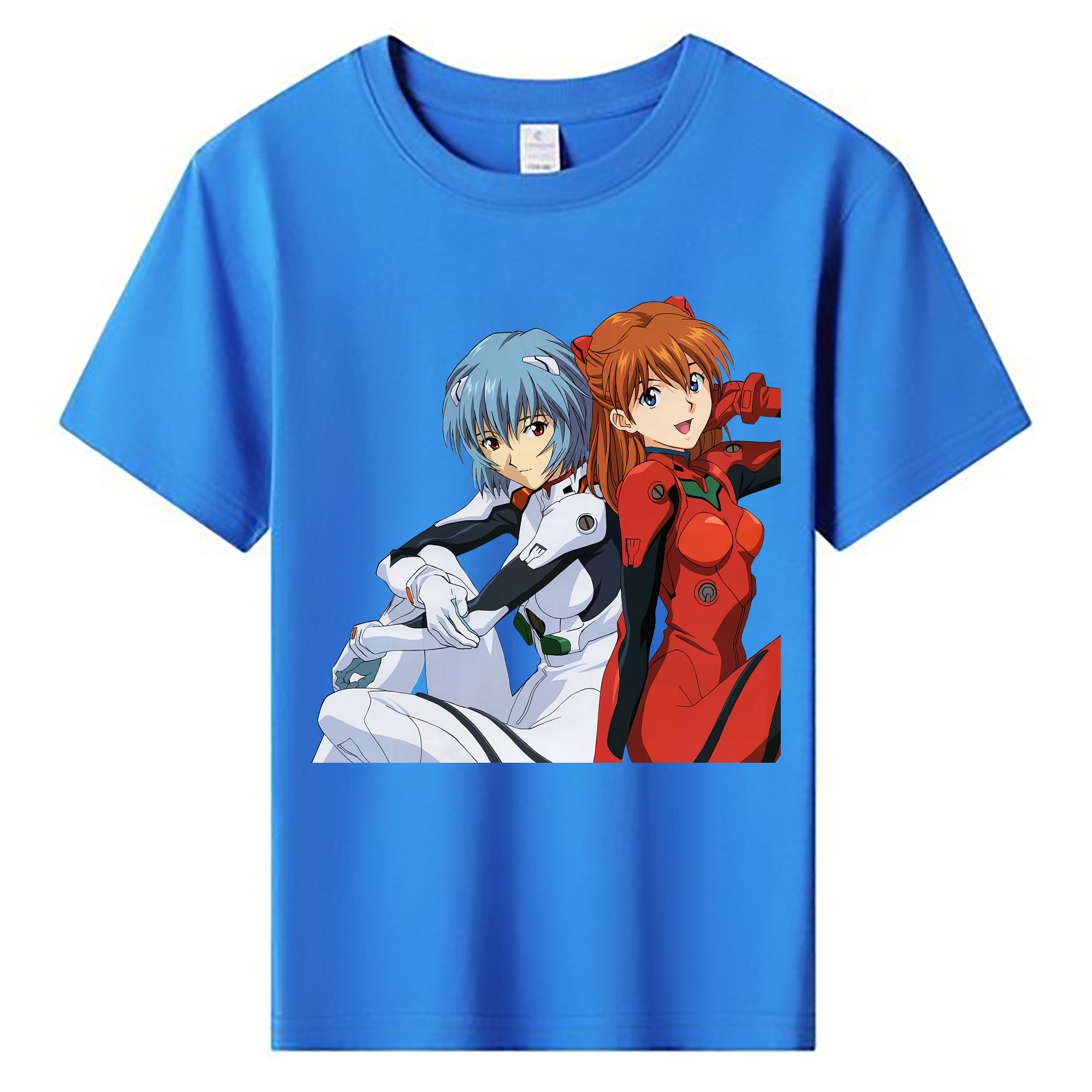 （画像用） EVA 新世紀エヴァンゲリオン 綿100％キッズTシャツ（フロントプリント）